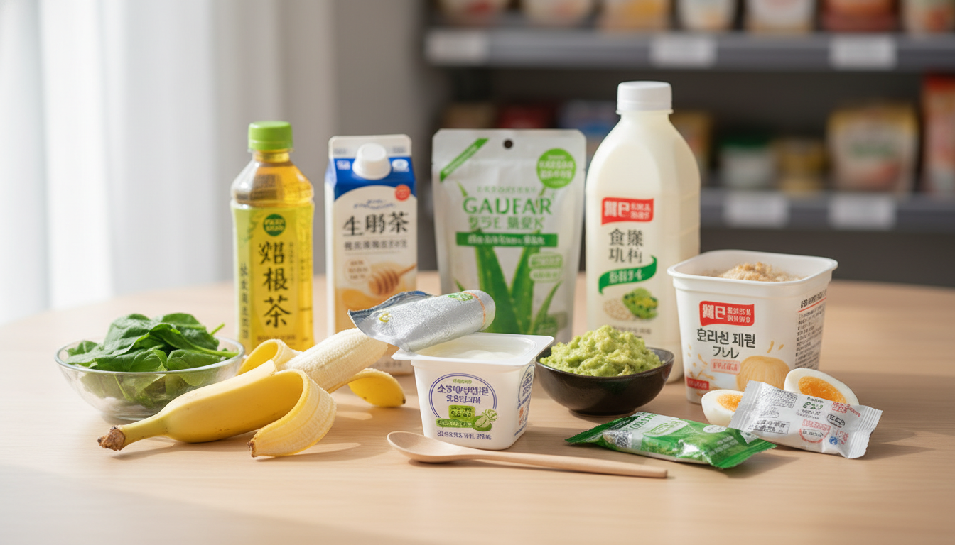 コンビニで買える口内炎に効果的な食べ物・飲み物