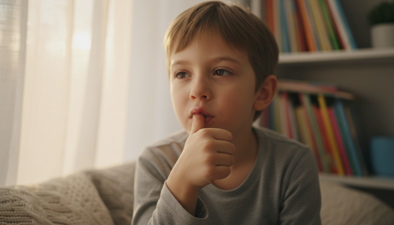 なぜ4歳以降の指しゃぶりに対策が必要なのか