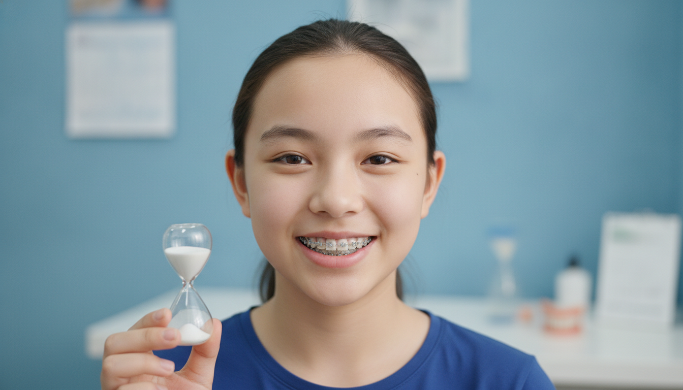 中学生の歯科矯正期間の目安