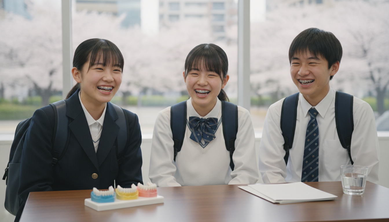 中学生の歯科矯正期間が決まる要因