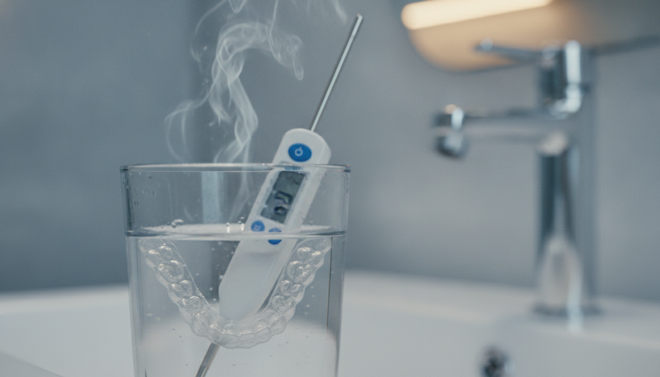 インビザラインの耐熱温度は約60℃が目安