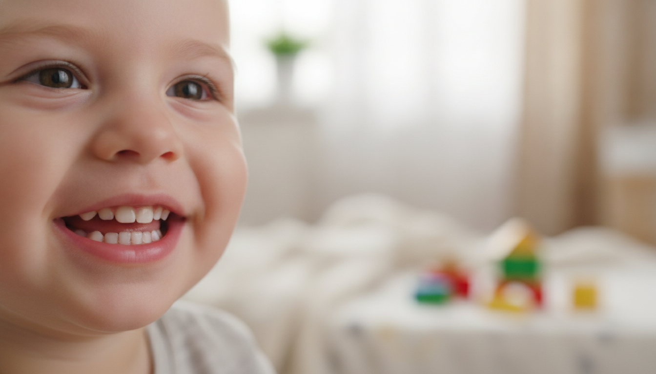 1歳児の歯並びでよくある心配事とその真実