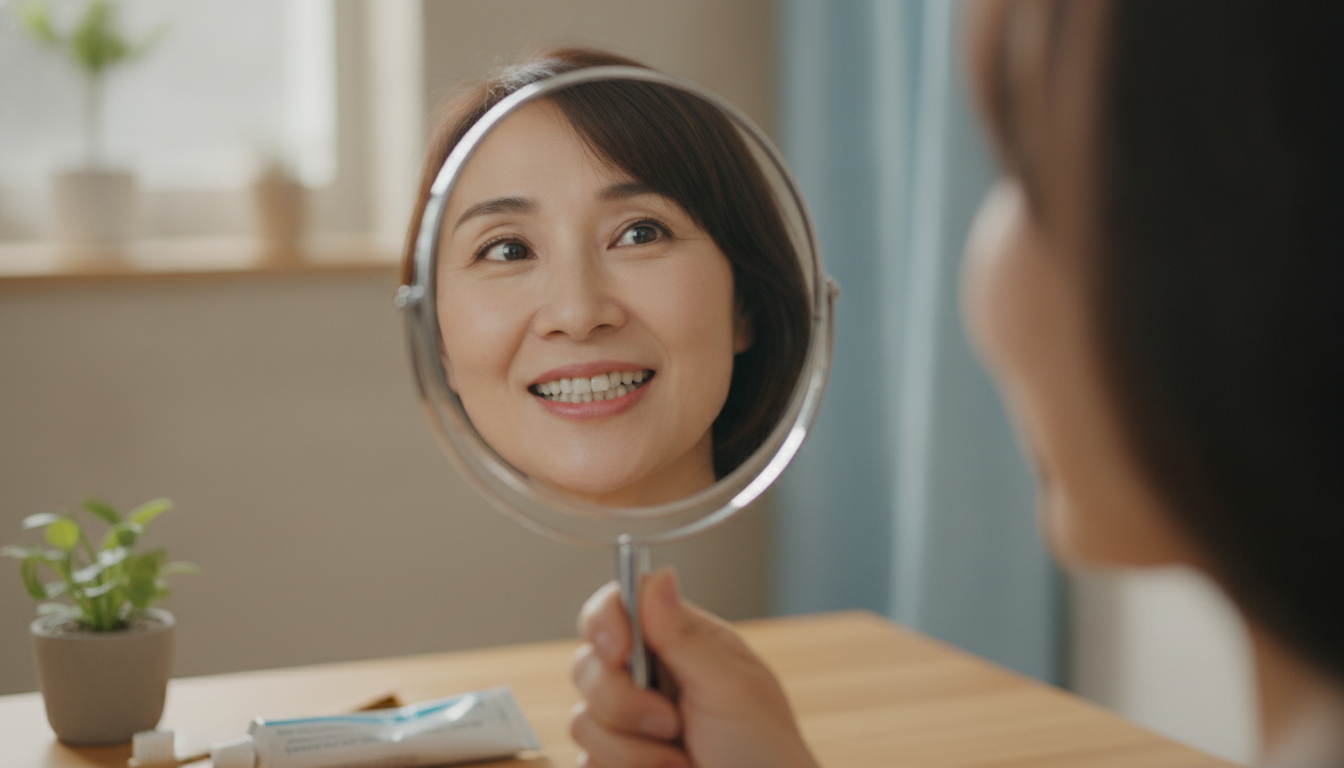 50代の歯並び悪化は複合的要因による自然な変化です