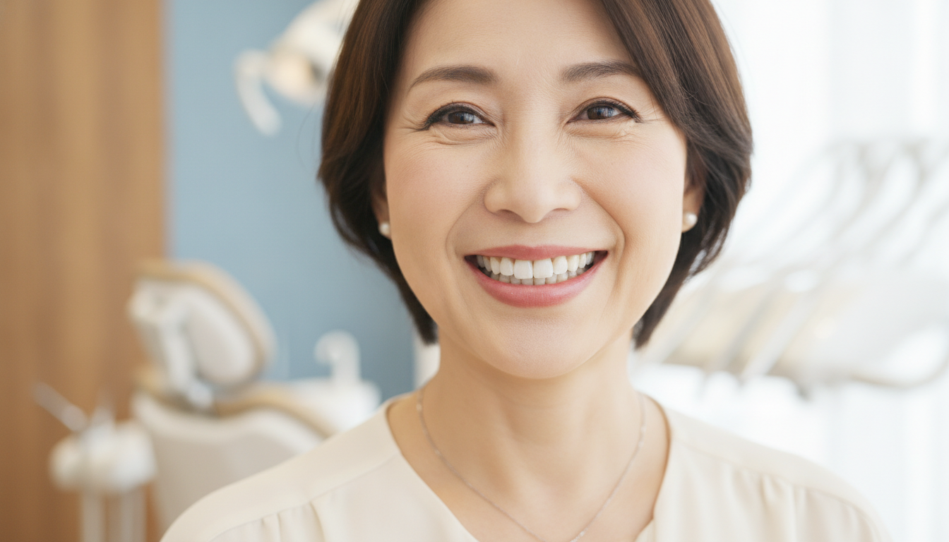 50代でも歯並びは直せる