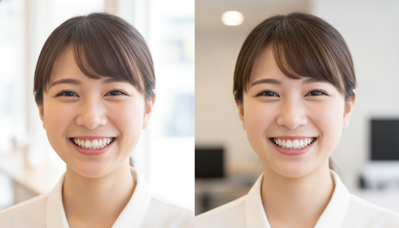 歯並びで印象は大きく変わります