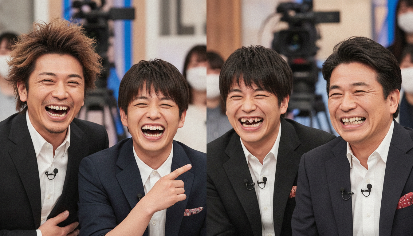 代表的な歯並びの悪い芸人の具体例