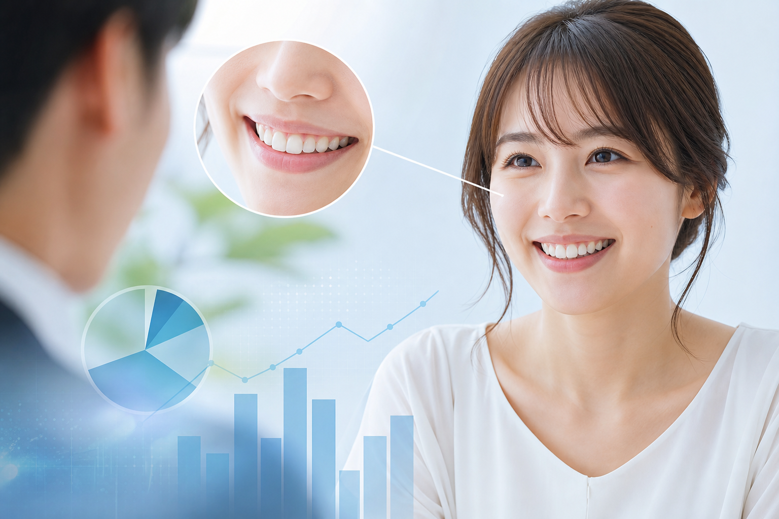 歯並びが第一印象を左右することを示すデータのまとめ