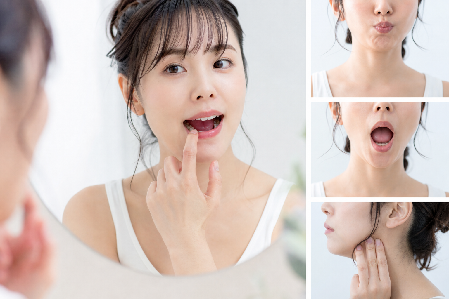 具体的なお口の筋トレメニュー3選