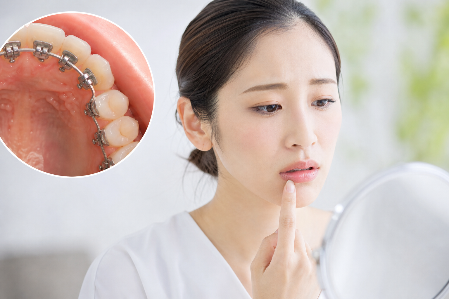なぜ裏側矯正では口内炎ができやすいのか