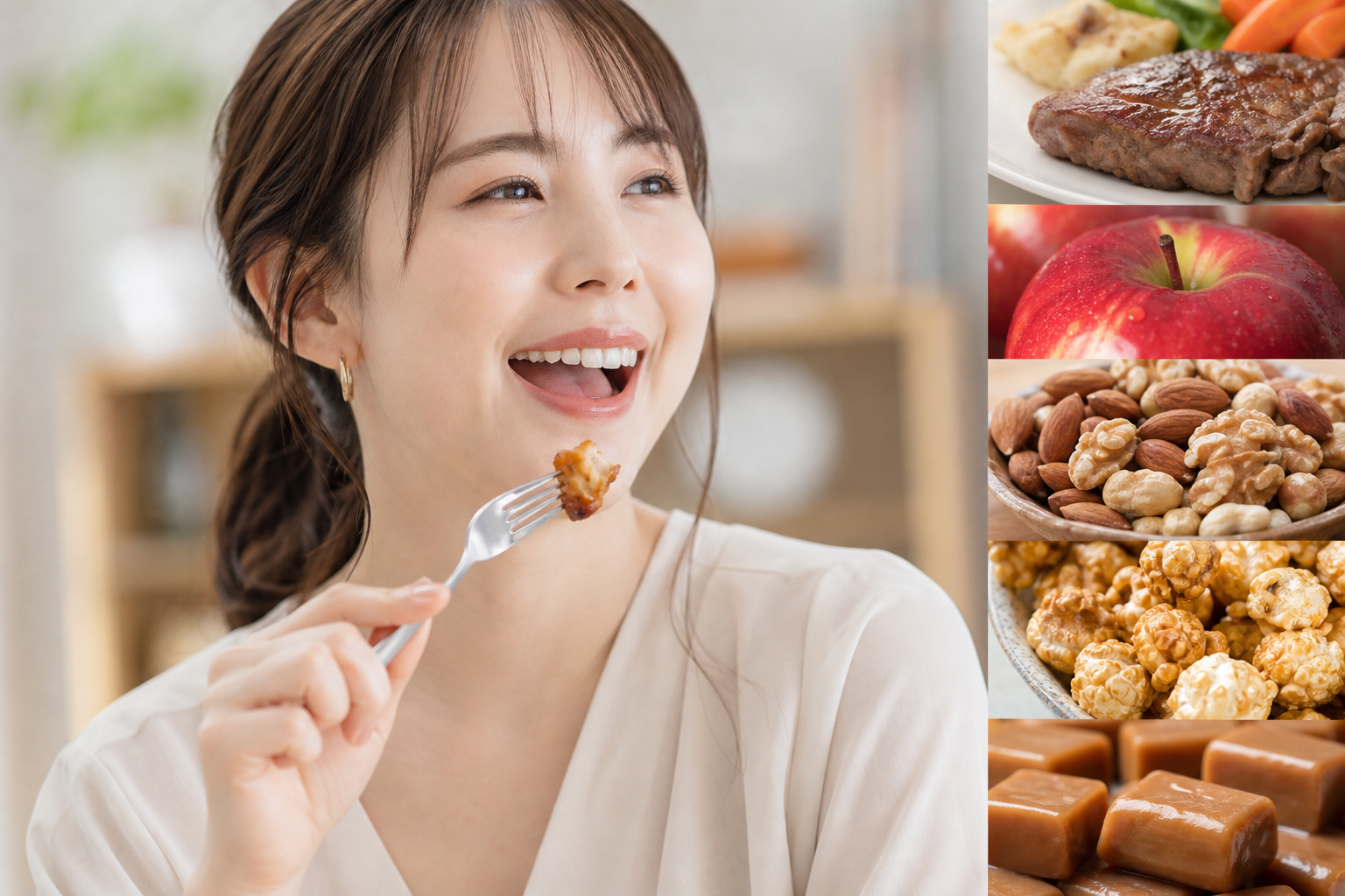 裏側矯正中に「絶対に食べてはいけない」ものはほぼない