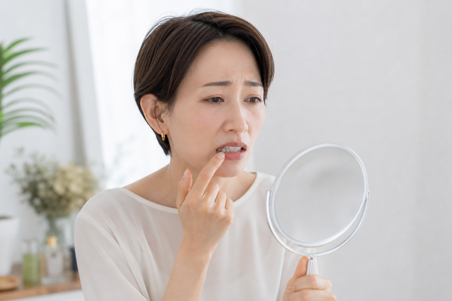 40代で歯並びが悪化するのは珍しくない現象です